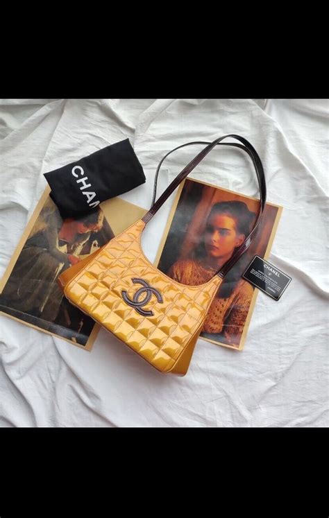 chanel vintage chocolate bar|chanel bag.